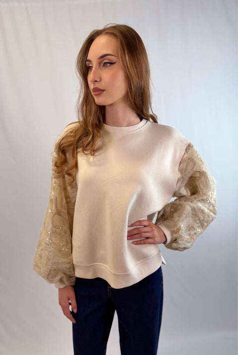 Jacket with decorative sleeves — ITALICA boutique