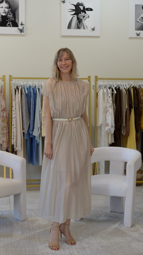 Light ivory summer dress — ITALICA Boutique Sarasota